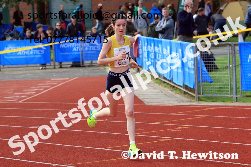 Girls Under-15s, 2024 Northern Mens 6 and Womens 4 and Youngsters Relays, Stanley Park, Blackpool.  Photo: David T. Hewitson/Sports for All Pics